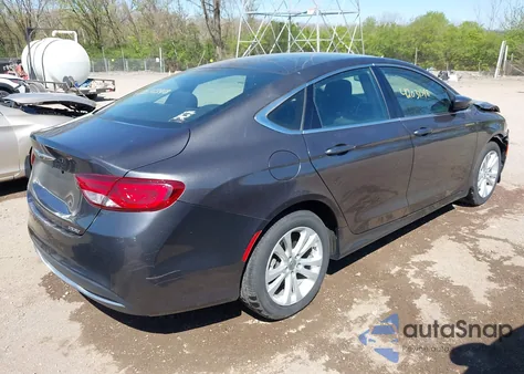2015 Chrysler 200 Limited from USA, damaged, VIN 1C3CCCAB7FN748475